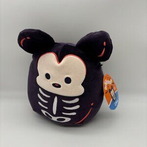Squishmallows Disney 8” Mickey Mouse Skeleton Halloween Holiday Stuffed Plush
